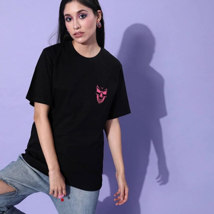 Anime Lucifer Print T-shirt